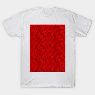 the red head wavy (bounding) T-Shirt